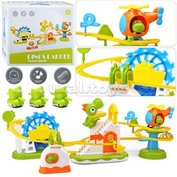 Игровой набор-трек "Динозавры поднимаются по лестнице" в коробке