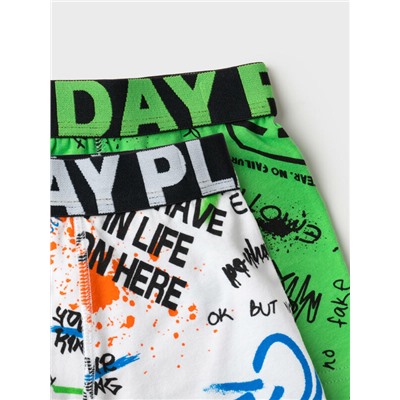 Трусы трикотажные для мальчиков - боксеры, 2 шт в комплекте