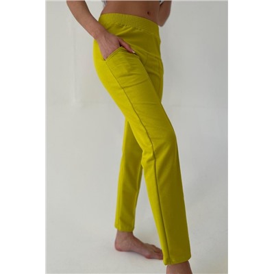 Брюки 8192 (Желто-горчичный)