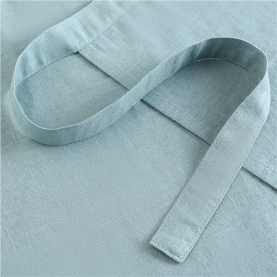 Фартук кухонный женский на завязках SL HOME Olive, 95×140 см, 100% лён, 200 г/м²