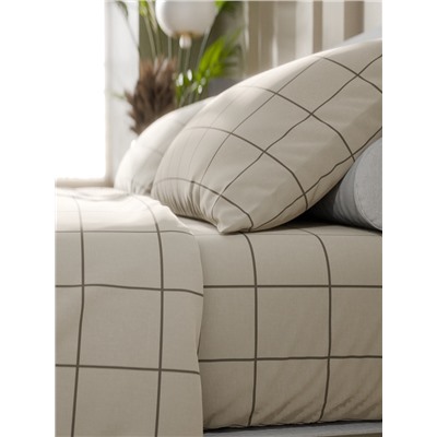 Постельное бельё 1.5-спальное «Этель. Клетка», бязь