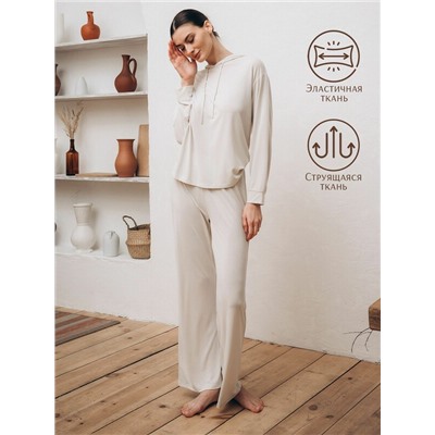 Женская пижама (ДЛ.рукав+брюки)
