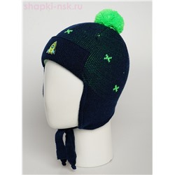 21918 B-W Шапка для мальчика (46-52)