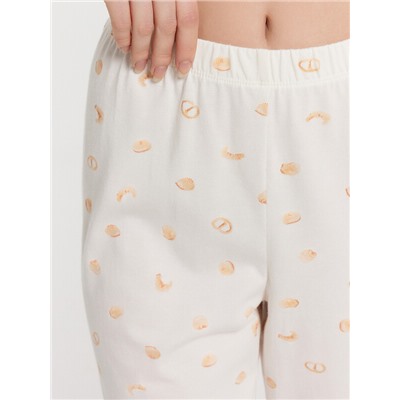 КОМПЛЕКТ ЖЕНСКИЙ (ФУТБОЛКА, БРИДЖИ) 592370