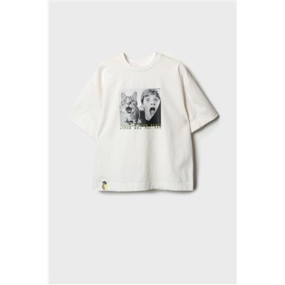 Фуфайка трикотажная для мальчиков (футболка) PLAYTODAY, 1242476