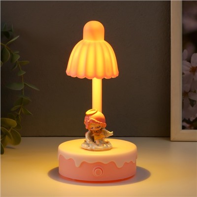 Фигурка светящаяся «Ангелочек на облачке», 8×8×16 см, МИКС