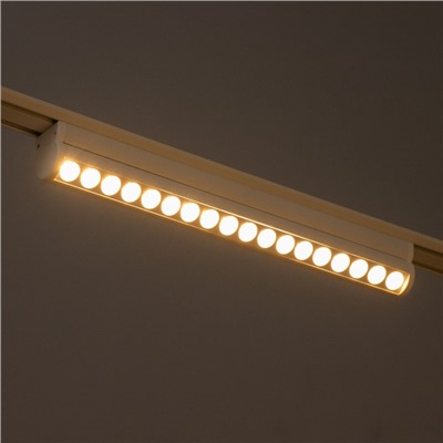 Светильник трековый BayerLux SLIM «Книжка-33», LED, 18 Вт, 3000K-6000К, 48 В, CRI90, 3.2×3.8×33.6 см, белый
