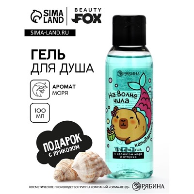 Гель для душа «На волне чила», аромат моря, 100 мл