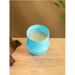 УЦЕНКА Свеча вотивная в металлической баночке с крышкой, 100 г, амбер, мирр