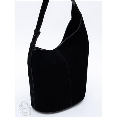 Сумка женская кожаная 1007M black Polina&Eiterou