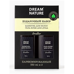 Подарочный набор мужской DREAM NATURE Drakkar, шампунь и крем-гель для душа по 330 мл
