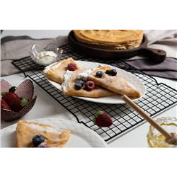 Тарелка Magistro «Блик», 25.5×16.5×3 см, овальная, фарфор, белая