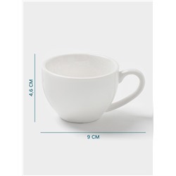 Чашка Hanna Knövell, 90 мл, фарфор, белая