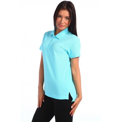 Футболка 101 поло (Голубой)