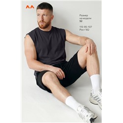 Мужская футболка оверсайз без рукавов Happyfox