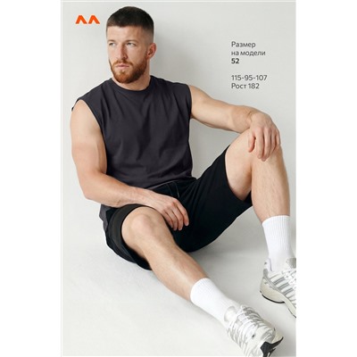 Мужская футболка оверсайз без рукавов Happyfox