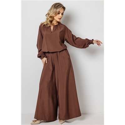 Блузка женская  4484/01/Коричневый