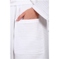 Халат вафельный женский