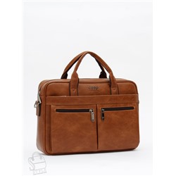 Портфель мужской 1795-01 brown Jeep в Новосибирске