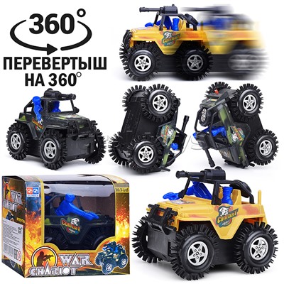 Машина-перевертыш "Танкист" в коробке