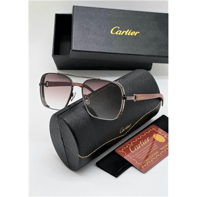 Набор мужские солнцезащитные очки, коробка, чехол + салфетки #22892515