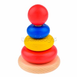 Развивающий набор "Пирамидка" 5 деталей