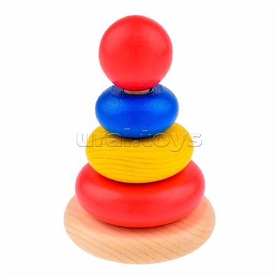 Развивающий набор "Пирамидка" 5 деталей