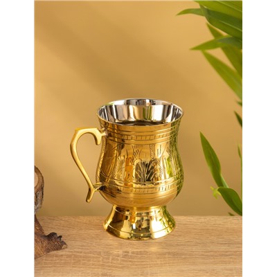 Кружка «Вдохновение», 400 мл, латунь