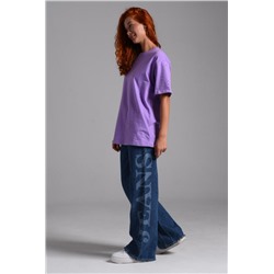 7458 футболка женская (Сиреневый)