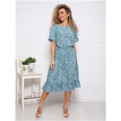 Платье Кармен (малахит)