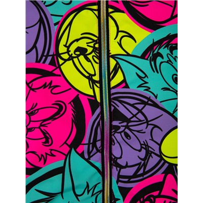 Куртка текстильная с полиуретановым покрытием для девочек (ветровка)