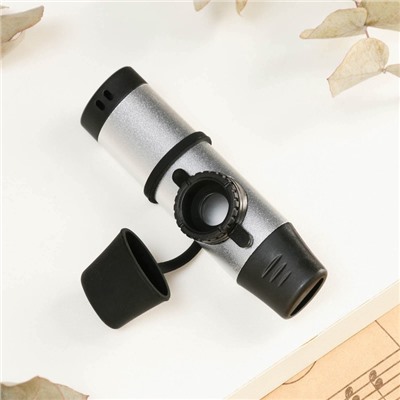 Казу музыкальный инструмент Music Life, серебристый