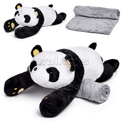 Мягкая игрушка "Медведь" с пледом (110х160)