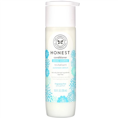 The Honest Company, Purely Sensitive, кондиционер, без отдушек, 295 мл (10,0 жидк. унций)