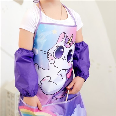 Фартук с нарукавниками детский Этель «Котик», 49×39 см