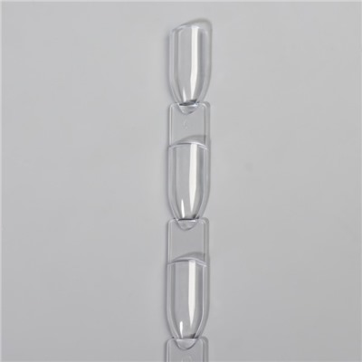 Палитра для лаков на кольце, форма квадрат, 50 шт. по 3 ногтя, прозрачная