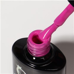 Гель лак для ногтей, однотонный, трехфазный, 8 мл, LED/UV, розовый (106)