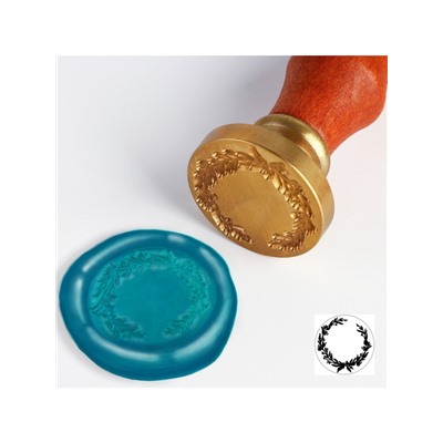 Сургучная печать «Венок», 12.5×4×4 см