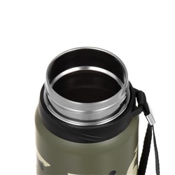 Термос Мастер К Warm «Камуфляж», 800 мл, с ситечком, сохраняет тепло до 10 ч, нержавеющая сталь, камуфляж