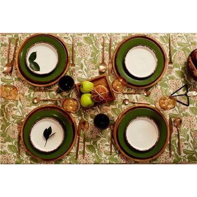 Скатерть «Этель» Spring garden, 149×110 см, 100% хлопок, саржа 190 г/м²