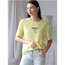 VILATTE Футболка D49.145