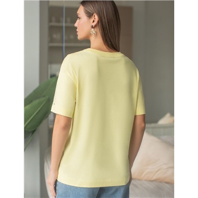 VILATTE Футболка D49.144