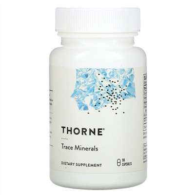 Thorne Research, микроэлементы, 90 капсул