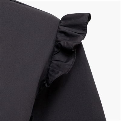 Рубашка женская MIST: Classic Collection, размер 42, чёрная