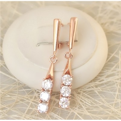 Серьги позолота H01-4922