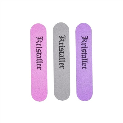 Kristaller Бафик для ногтей овал, 100/180 грит, 1 шт. 17030