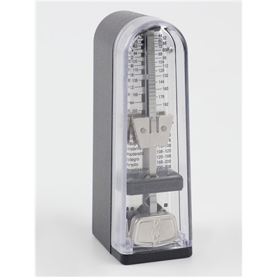 Метроном механический Music Life 5×3.5×11 см черный