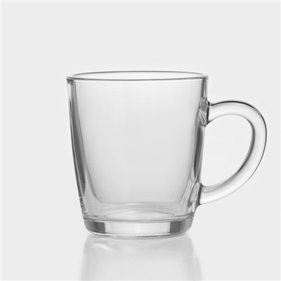 Набор кружек Paşabahçe Basic, 350 мл, набор 2 шт., стекло, прозрачные