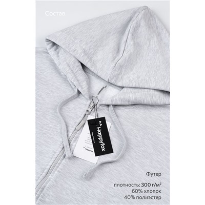 Мужской спортивный костюм из футера трехнитки Happyfox