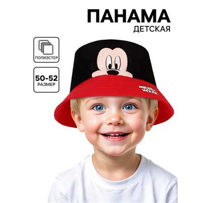 Панама детская, размер 50-52, Микки Маус